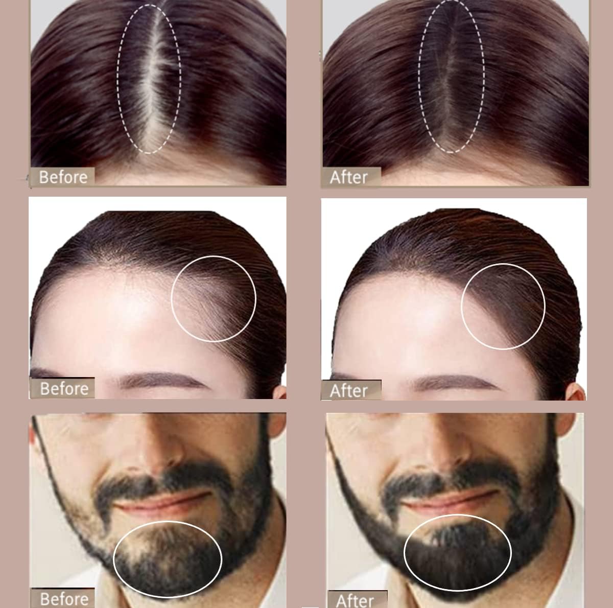 Fibra capilar correctora negro - additional image 17