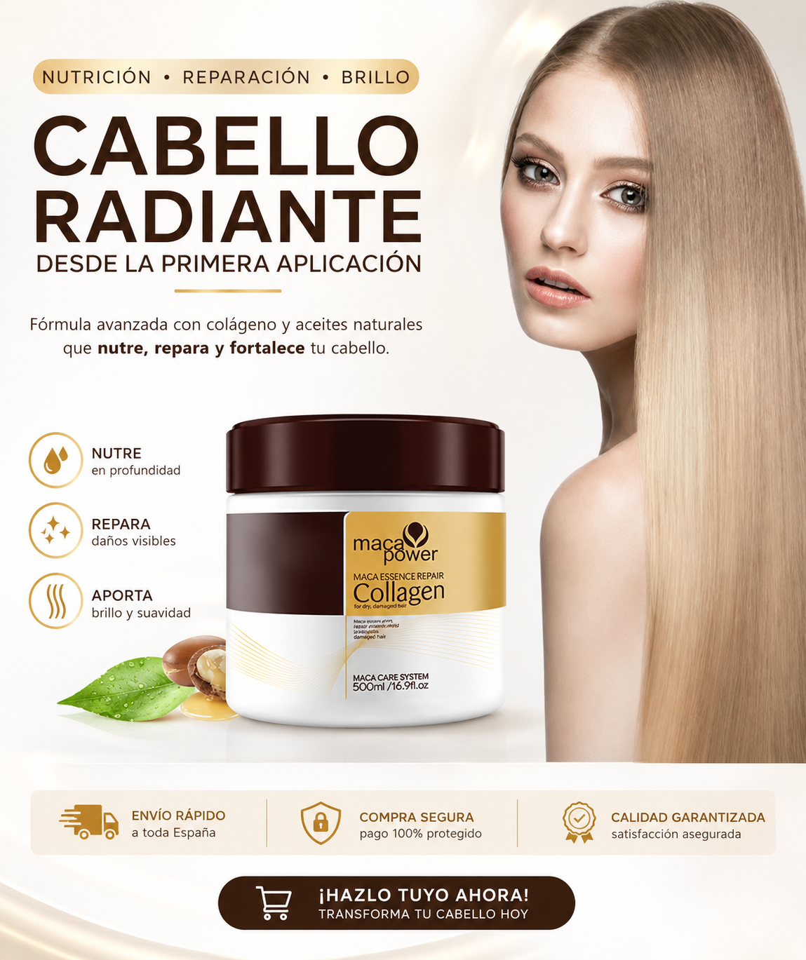 ✨ Mascarilla Capilar Reparación 200 ml