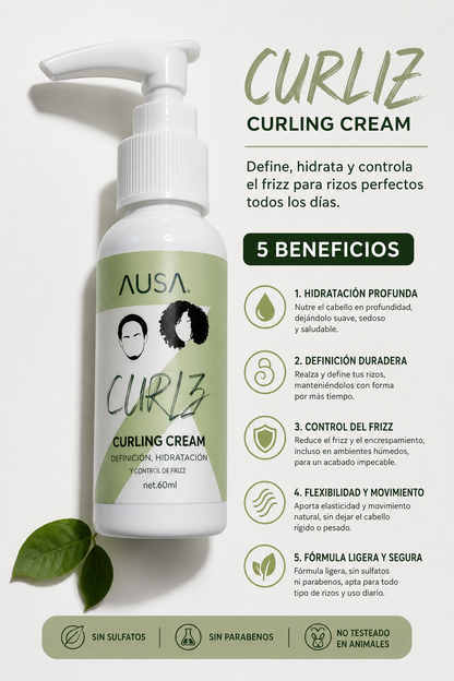 CurlDefine Pro™ | Gel Definidor para Rizos Más Definidos y Sin Encrespamiento